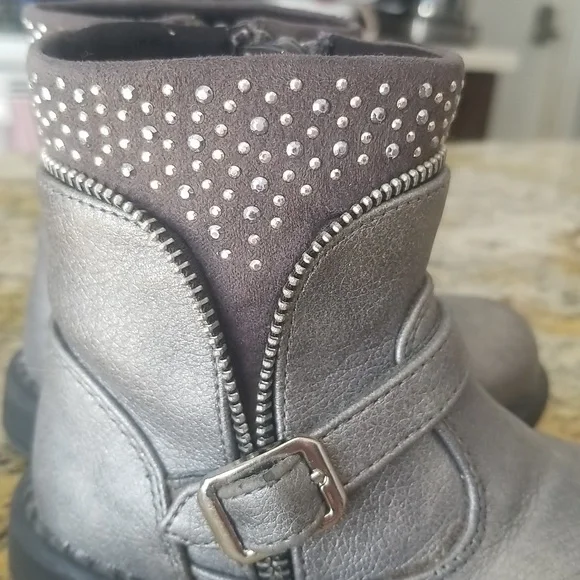 B-Cool Browns Metallic Boots Toddler - Picture 2 of 9